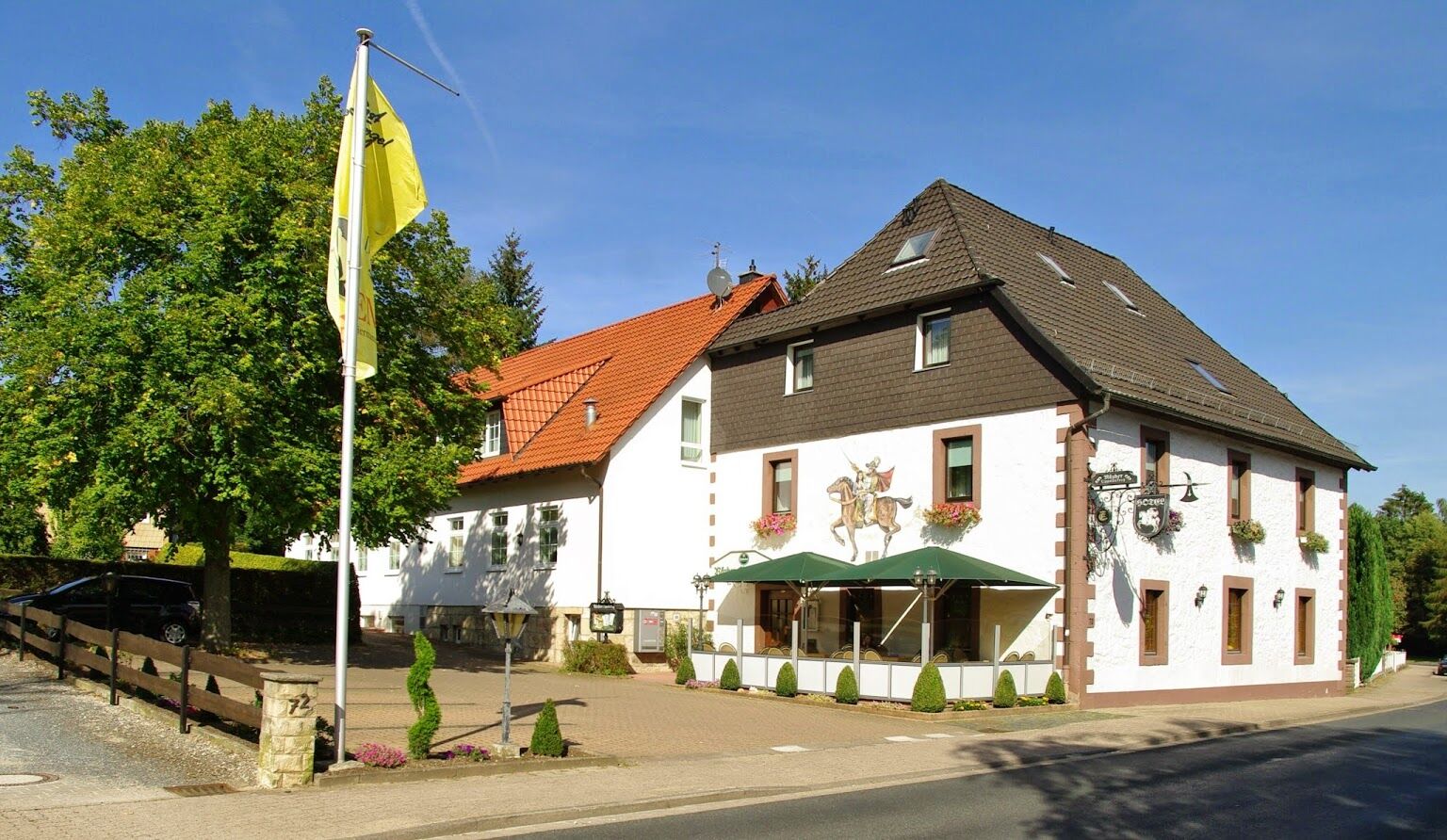 Land-Gut-Hotel Raeuber Lippoldskrug Alfeld  Kültér fotó